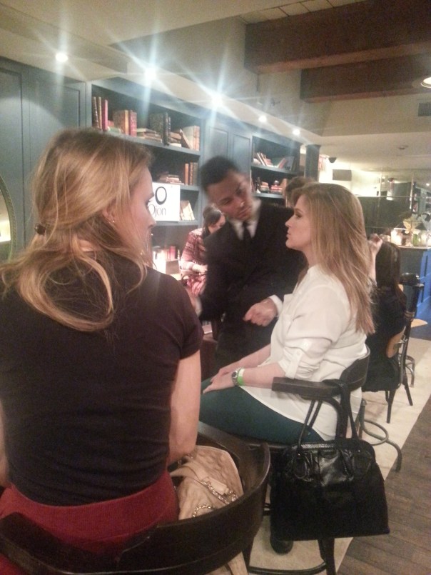 Lancome makeup touchups at Birchbox Lounge #NYFS