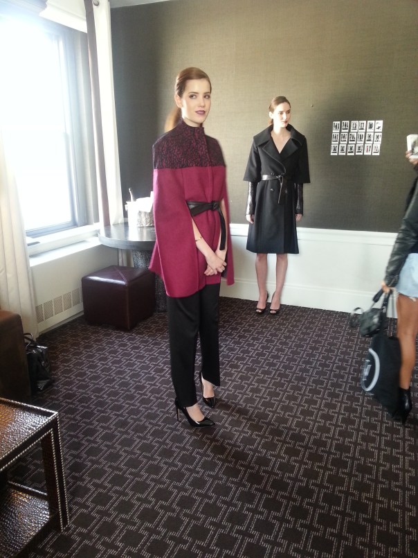 Zuzu Kim#NYFW FW13 Empire Hotel NYC