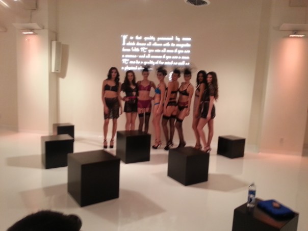 NEVAEH Old Hollywood Glamour @LINGERIEFW