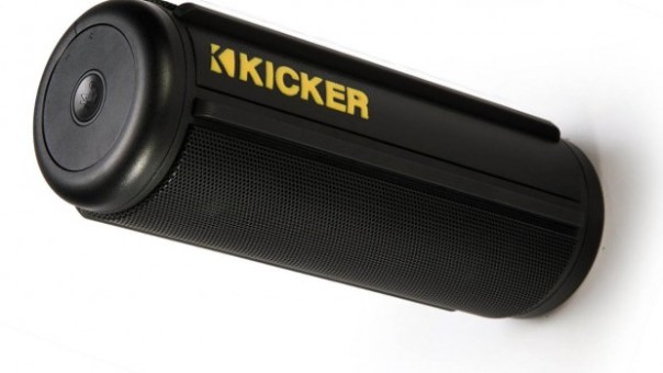 Kicker KPw Portable Wireless Speaker &149.95 www.kicker.com